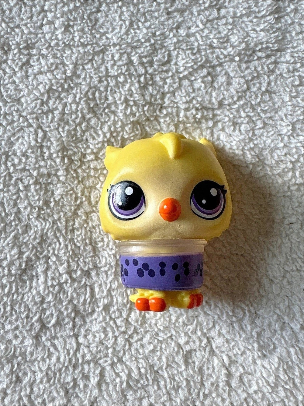 Hasbro Littlest Pet Shop Hungry Pets Series 4 Owl Boba #4-144 Toy